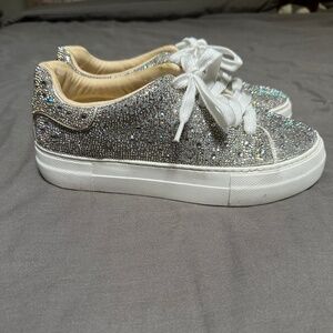 Betsey Johnson Women's Sidny Platform Sneakers